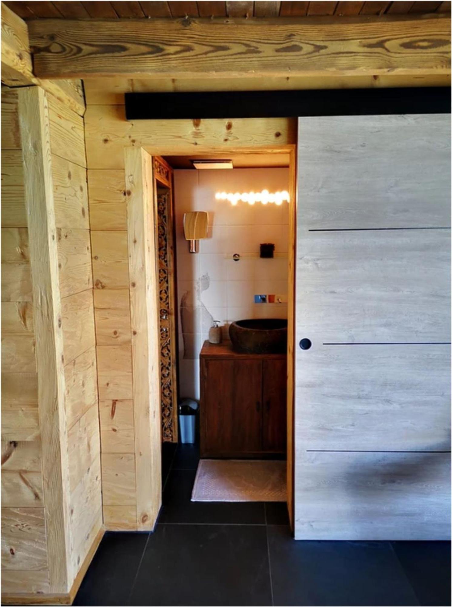 Chalet With View Of The Mountains And The Thun Lake Sigriswil Exterior foto