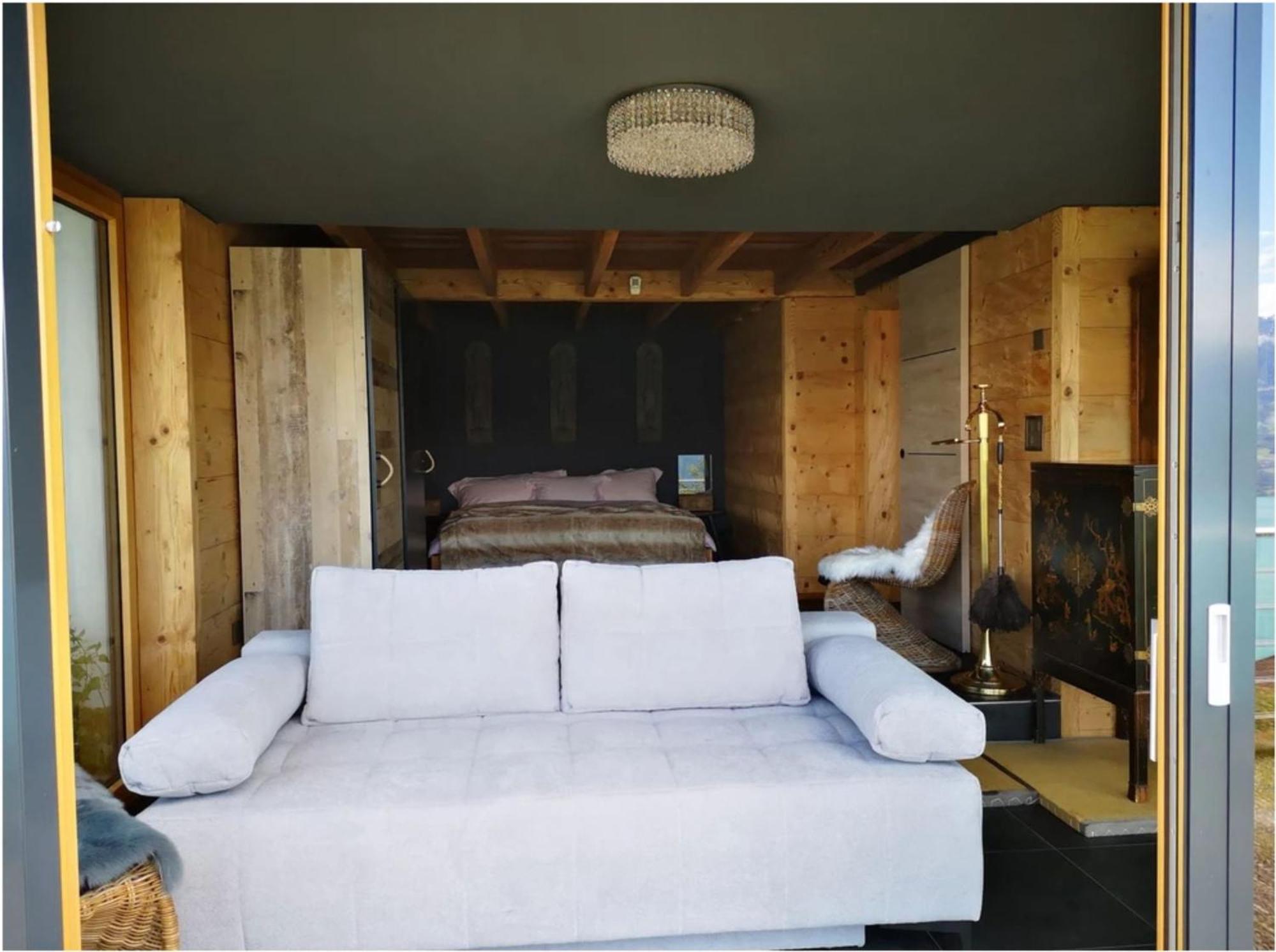 Chalet With View Of The Mountains And The Thun Lake Sigriswil Exterior foto