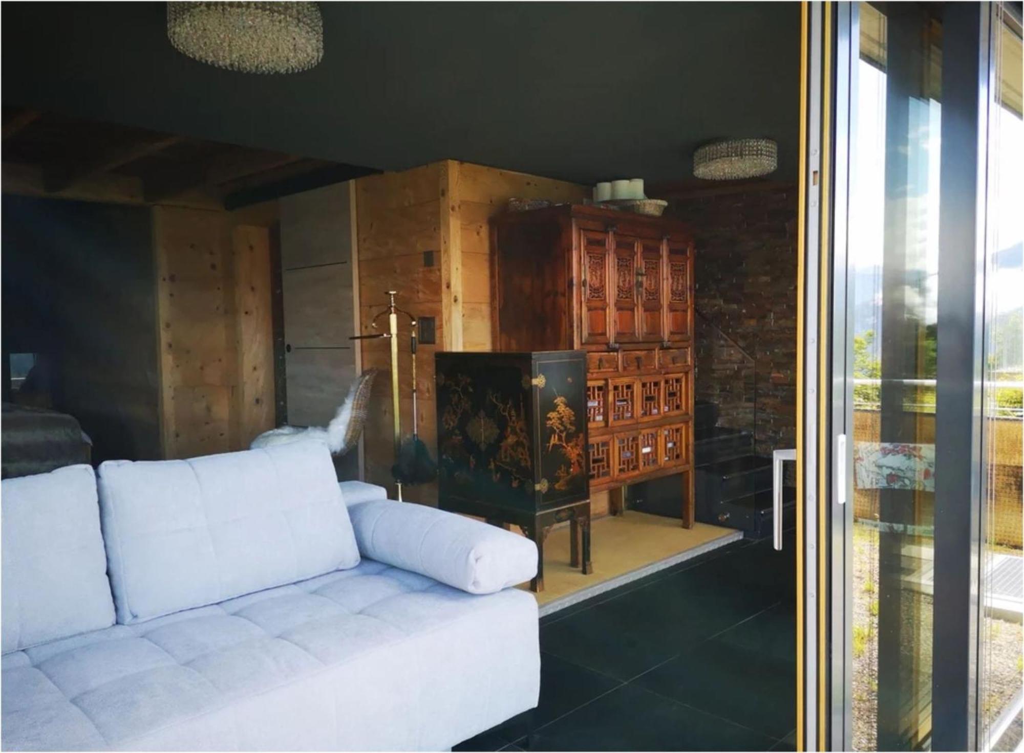 Chalet With View Of The Mountains And The Thun Lake Sigriswil Exterior foto