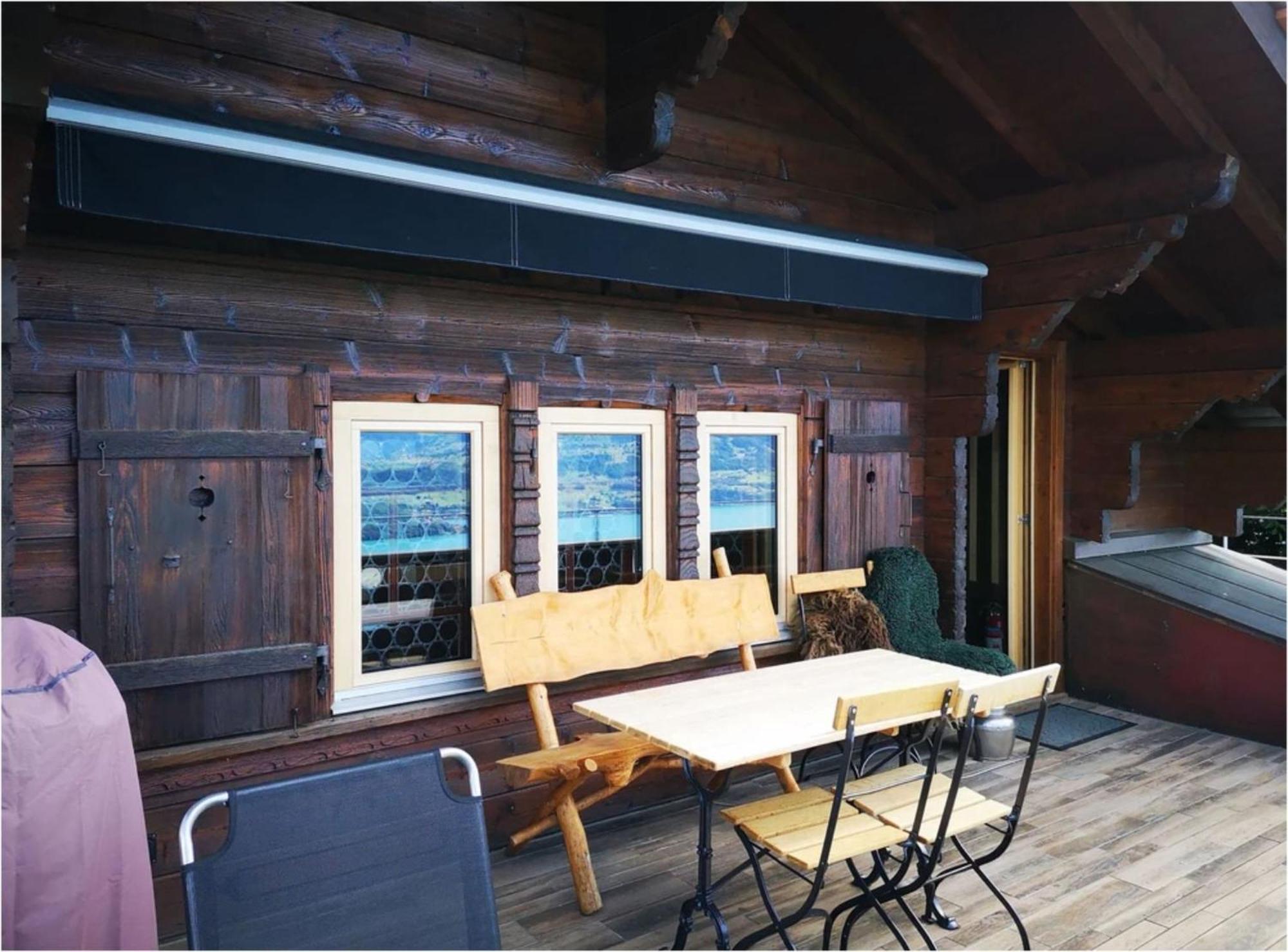 Chalet With View Of The Mountains And The Thun Lake Sigriswil Exterior foto